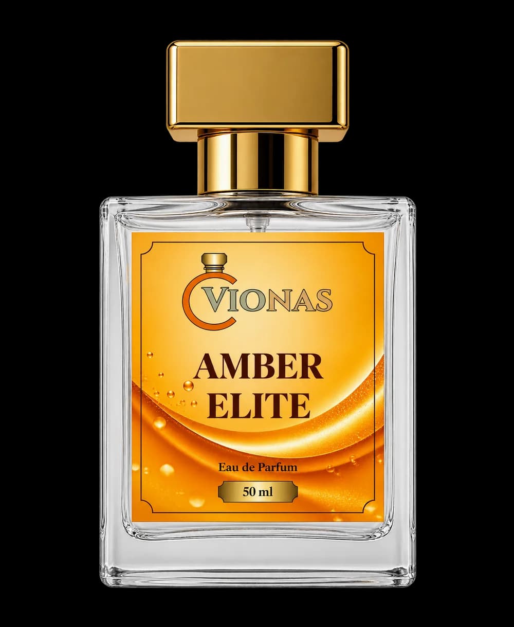 Amber Elite eau de parfum bottle